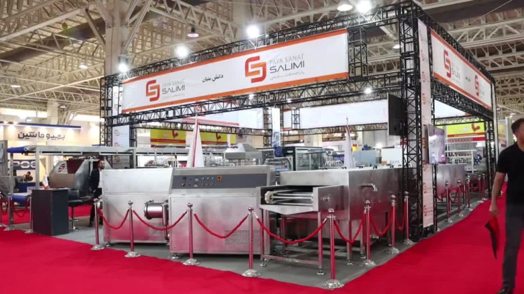 غرفه شرکت  پایا صنعت سلیمی در نمایشگاه شیرینی و شکلات 1404