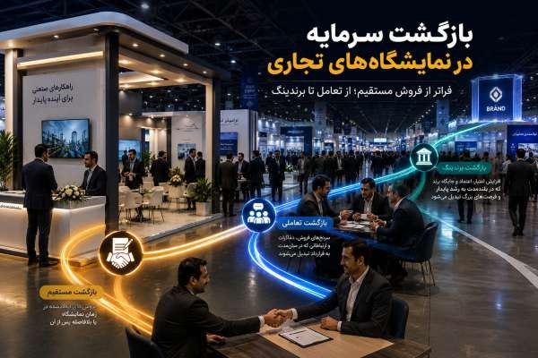 مدل بازگشت سرمایه در نمایشگاه‌های تجاری ؛ فراتر از فروش مستقیم
